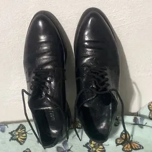 CHOO⭐️STAR Leather Jimmy Italy??Oxfords?Sz43+Tommy Bahama silk button~up 4XT FootJoy Flex Golf Shoes, Navy, Men main image 3